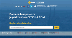 Desktop Screenshot of humpolec.cz